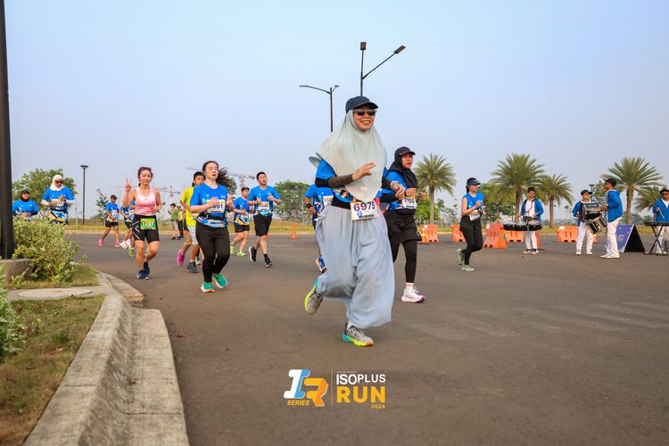 Race photo from ISOPlus Run 2024 Jakarta