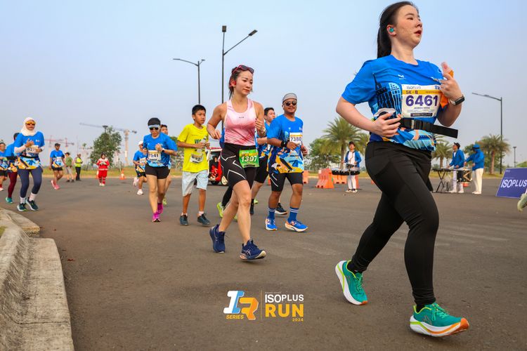 Race photo from ISOPlus Run 2024 Jakarta
