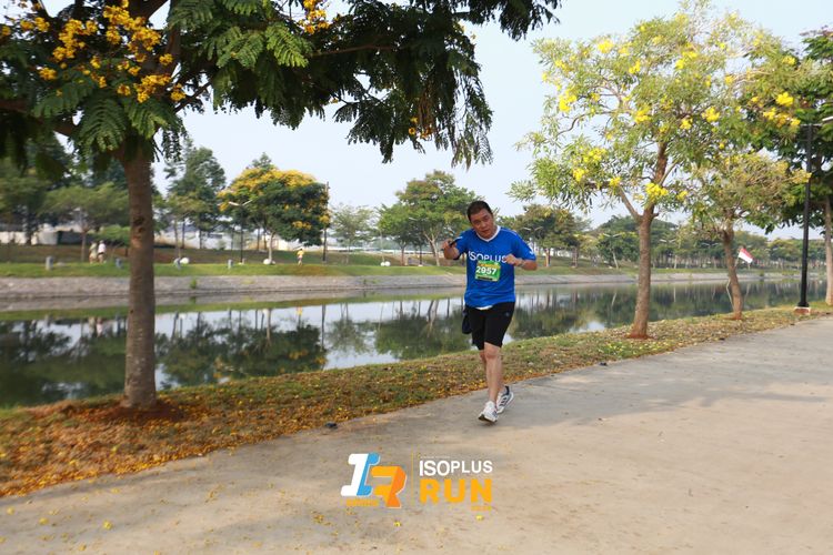 Race photo from ISOPlus Run 2024 Jakarta