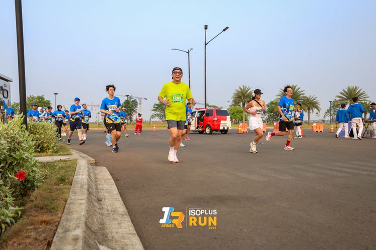Race photo from ISOPlus Run 2024 Jakarta