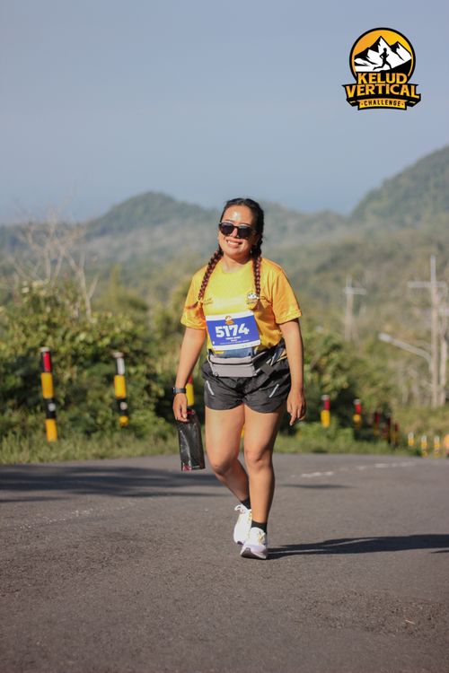 Race photo from Kelud Vertical Challenge 2024