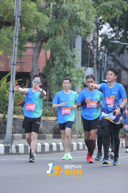 Race photo from Isoplus Run 2024 Surabaya