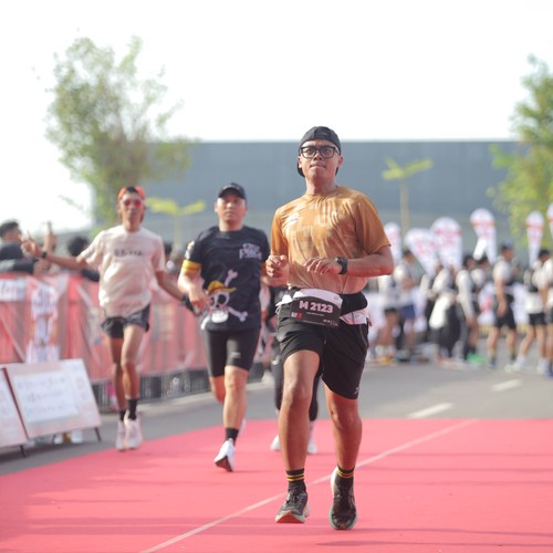 Race photo from KEDIRI HALF MARATHON 2026