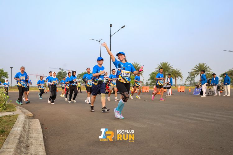 Race photo from ISOPlus Run 2024 Jakarta