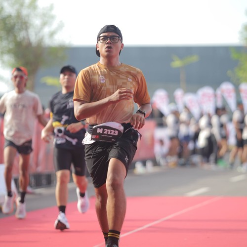 Race photo from KEDIRI HALF MARATHON 2026