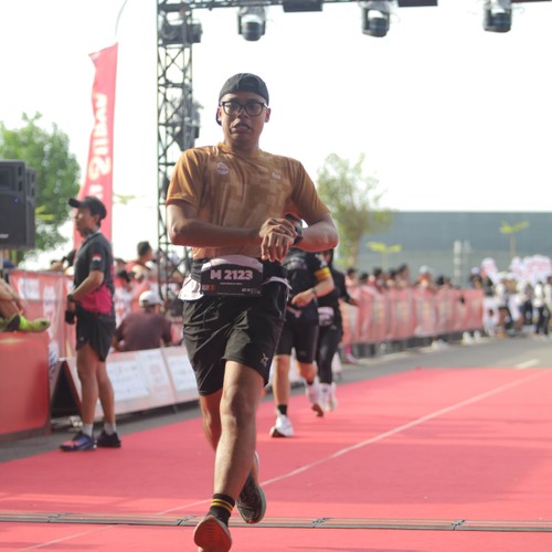 Race photo from KEDIRI HALF MARATHON 2026