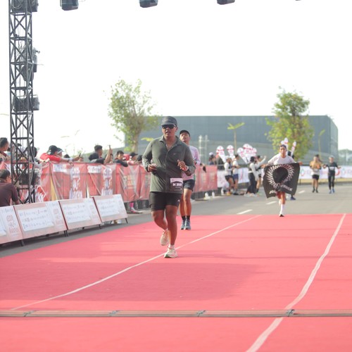 Race photo from KEDIRI HALF MARATHON 2026