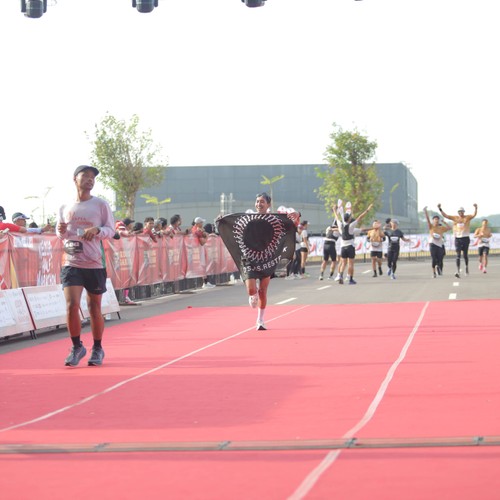 Race photo from KEDIRI HALF MARATHON 2026