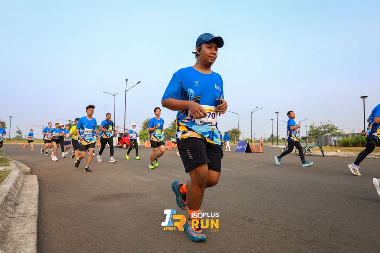 Race photo from ISOPlus Run 2024 Jakarta