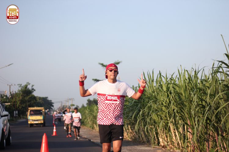 Race photo from Kediri Half Marathon 2024