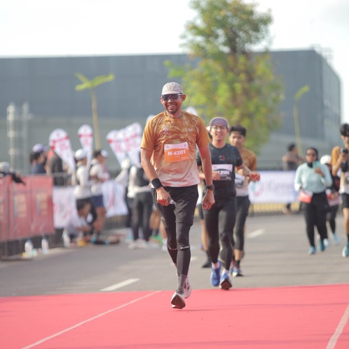 Race photo from KEDIRI HALF MARATHON 2026