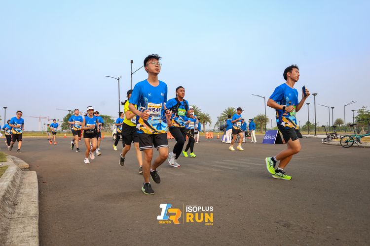 Race photo from ISOPlus Run 2024 Jakarta