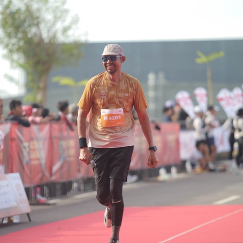 Race photo from KEDIRI HALF MARATHON 2026