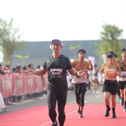 Race photo from KEDIRI HALF MARATHON 2026