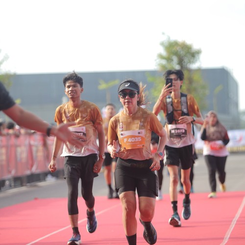 Race photo from KEDIRI HALF MARATHON 2026