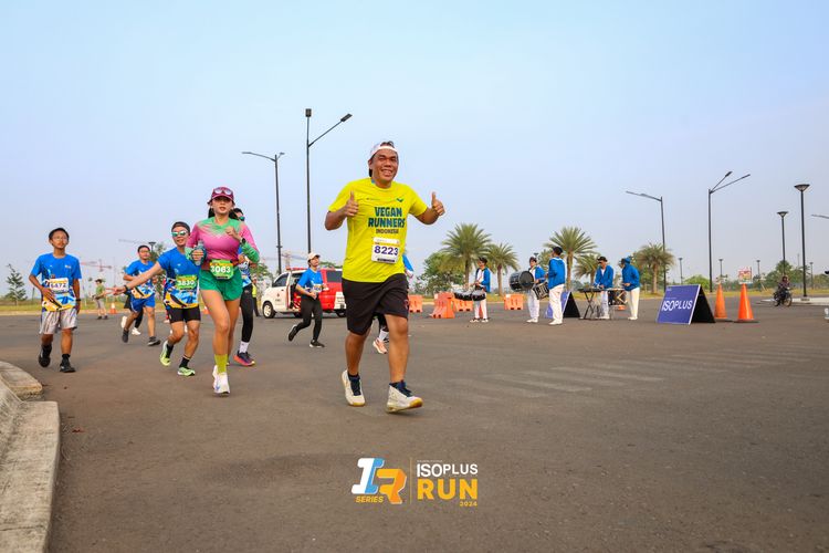 Race photo from ISOPlus Run 2024 Jakarta
