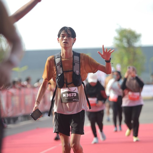 Race photo from KEDIRI HALF MARATHON 2026