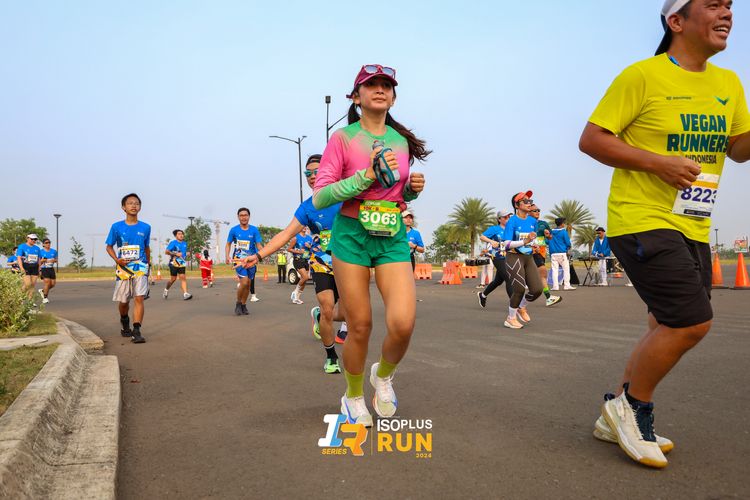 Race photo from ISOPlus Run 2024 Jakarta