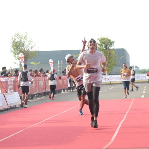 Race photo from KEDIRI HALF MARATHON 2026