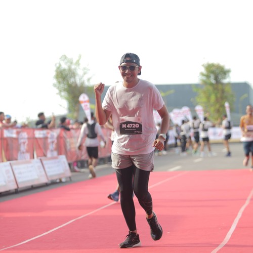 Race photo from KEDIRI HALF MARATHON 2026