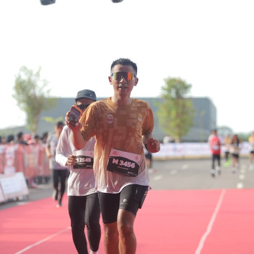 Race photo from KEDIRI HALF MARATHON 2026