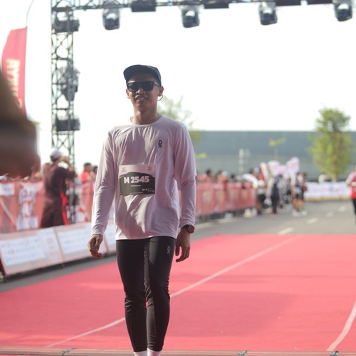 Race photo from KEDIRI HALF MARATHON 2026