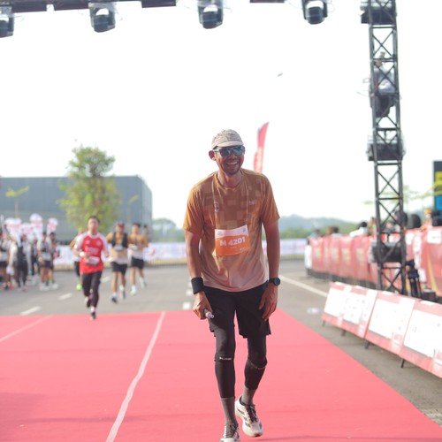 Race photo from KEDIRI HALF MARATHON 2026