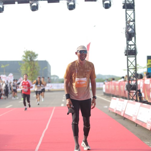 Race photo from KEDIRI HALF MARATHON 2026