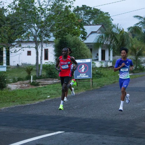 Race photo from Belitung Multisport Festival