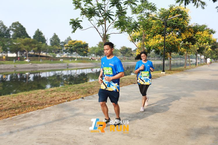Race photo from ISOPlus Run 2024 Jakarta