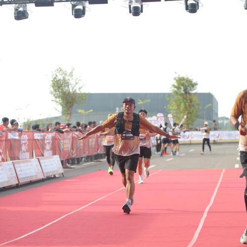 Race photo from KEDIRI HALF MARATHON 2026