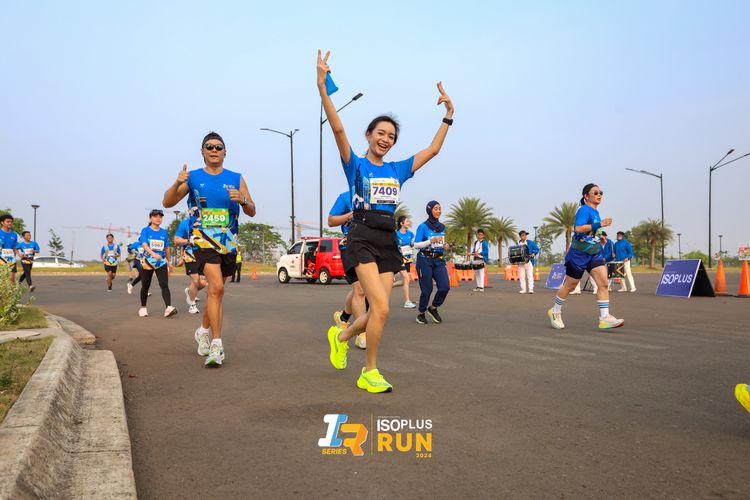 Race photo from ISOPlus Run 2024 Jakarta