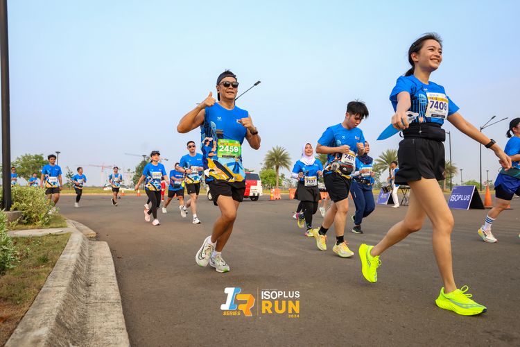Race photo from ISOPlus Run 2024 Jakarta