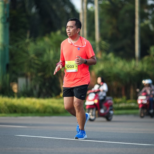 Race photo from BOGORUN 2026