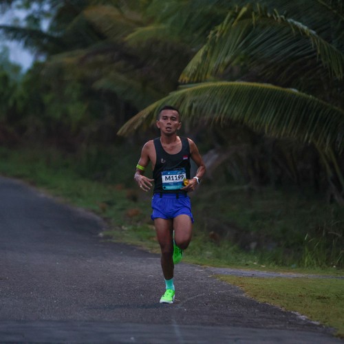 Race photo from Belitung Multisport Festival