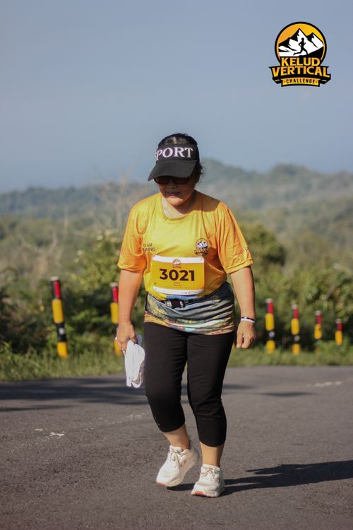 Race photo from Kelud Vertical Challenge 2024