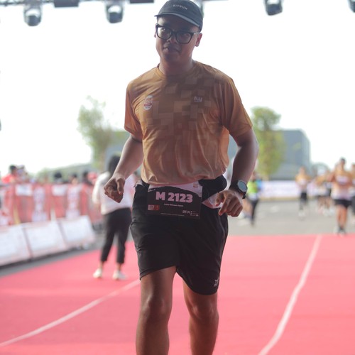 Race photo from KEDIRI HALF MARATHON 2026