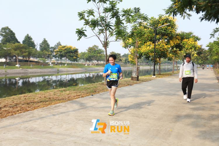 Race photo from ISOPlus Run 2024 Jakarta