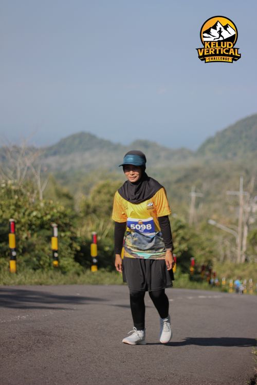 Race photo from Kelud Vertical Challenge 2024