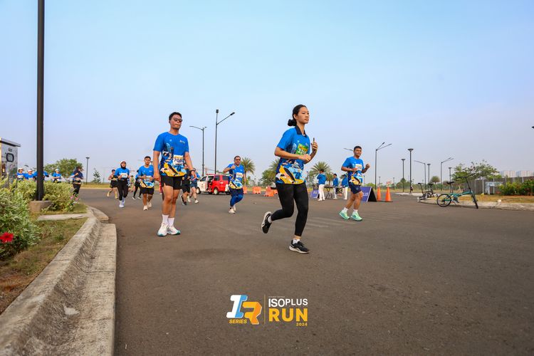 Race photo from ISOPlus Run 2024 Jakarta
