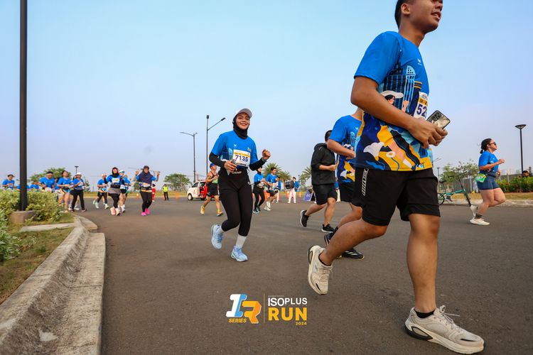Race photo from ISOPlus Run 2024 Jakarta