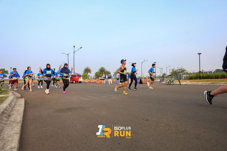 Race photo from ISOPlus Run 2024 Jakarta