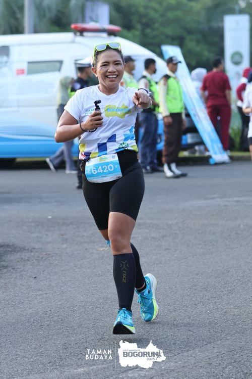 Race photo from Taman Budaya x BOGORUN 2025