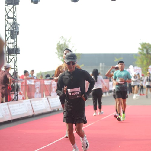 Race photo from KEDIRI HALF MARATHON 2026
