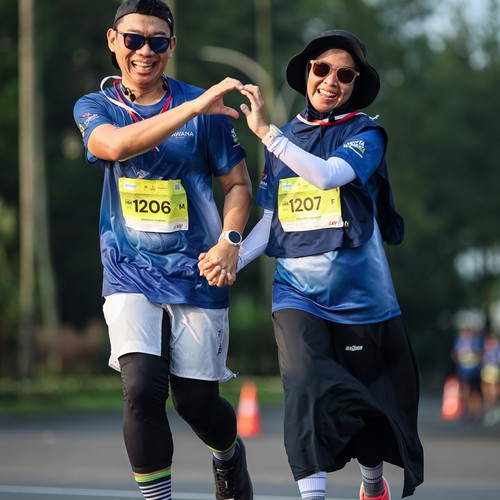 Race photo from BOGORUN 2026