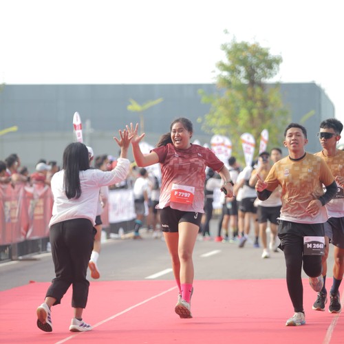 Race photo from KEDIRI HALF MARATHON 2026