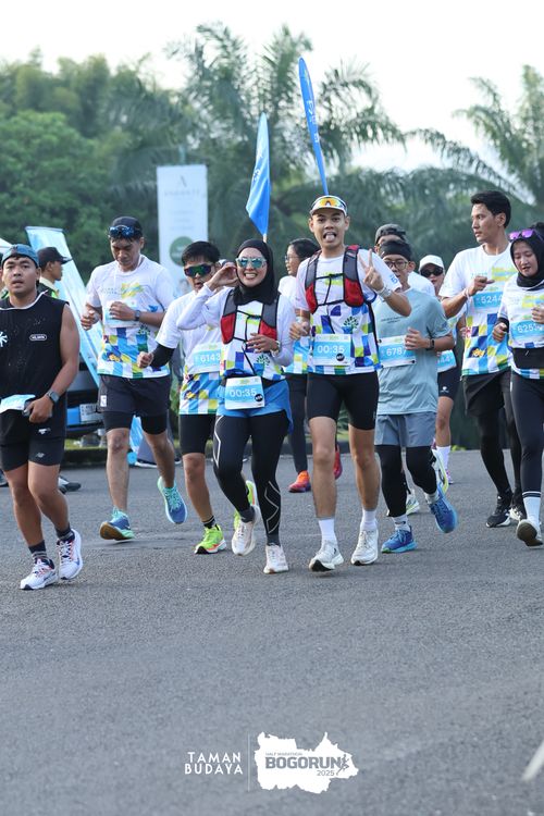 Race photo from Taman Budaya x BOGORUN 2025
