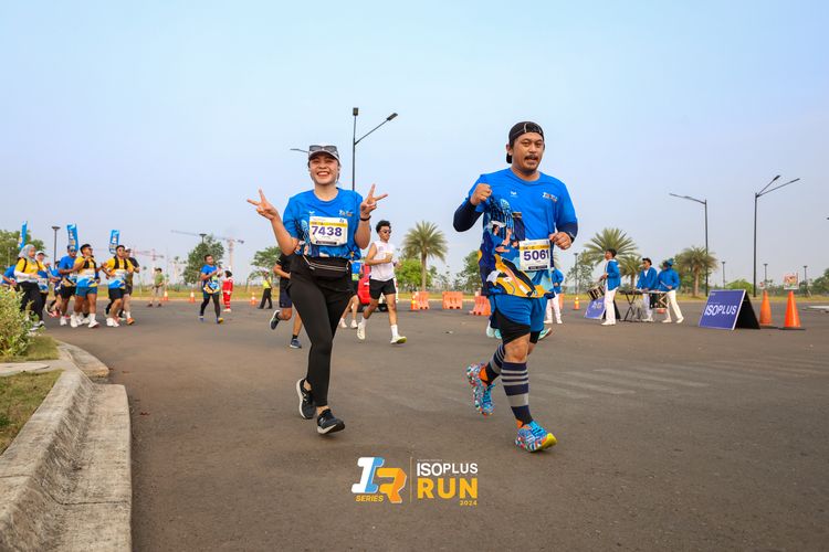 Race photo from ISOPlus Run 2024 Jakarta