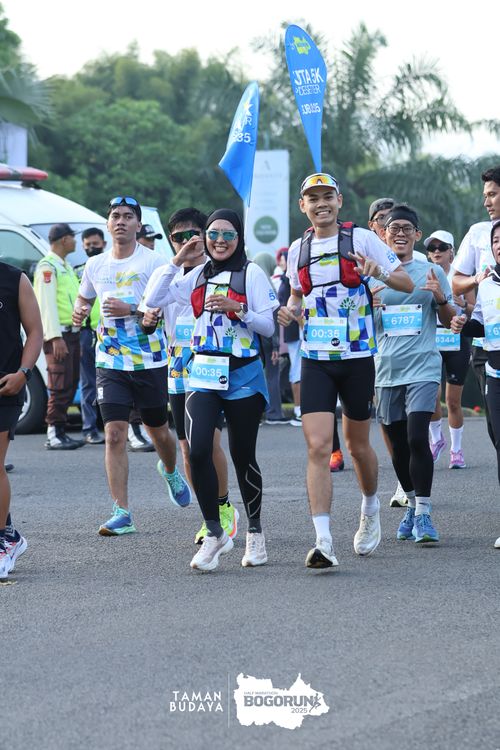 Race photo from Taman Budaya x BOGORUN 2025