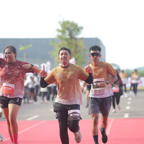 Race photo from KEDIRI HALF MARATHON 2026